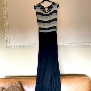 Woodleigh Striped Maxi with Slit, Size M